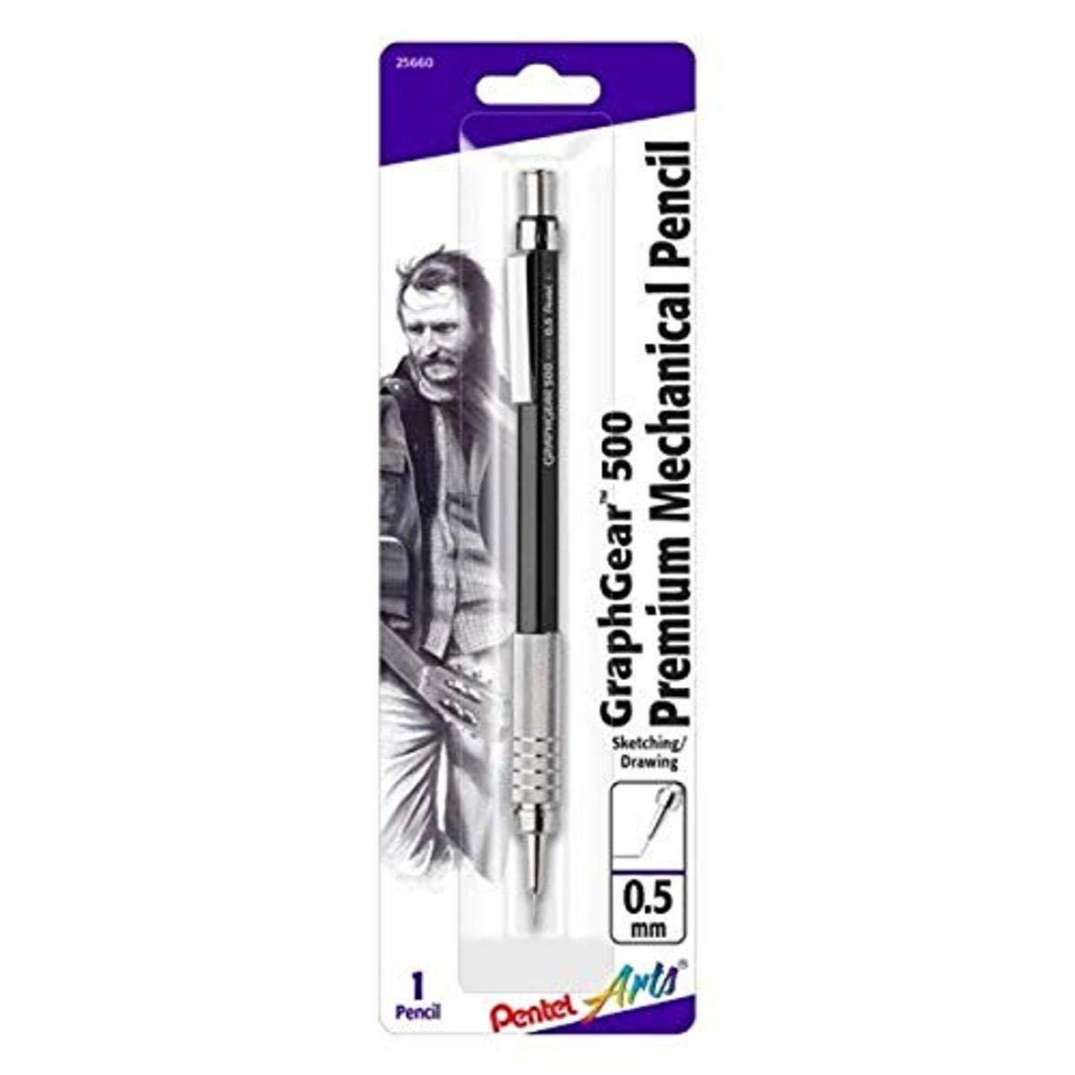 Amazon.com : Pentel Arts GraphGear 500 Premium Drafting Pencil
